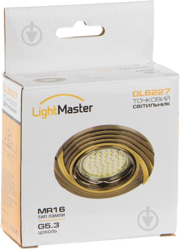 ВИТРИНА! Светильник точечный LightMaster GU5.3 хром DL6227 хром - фото 5