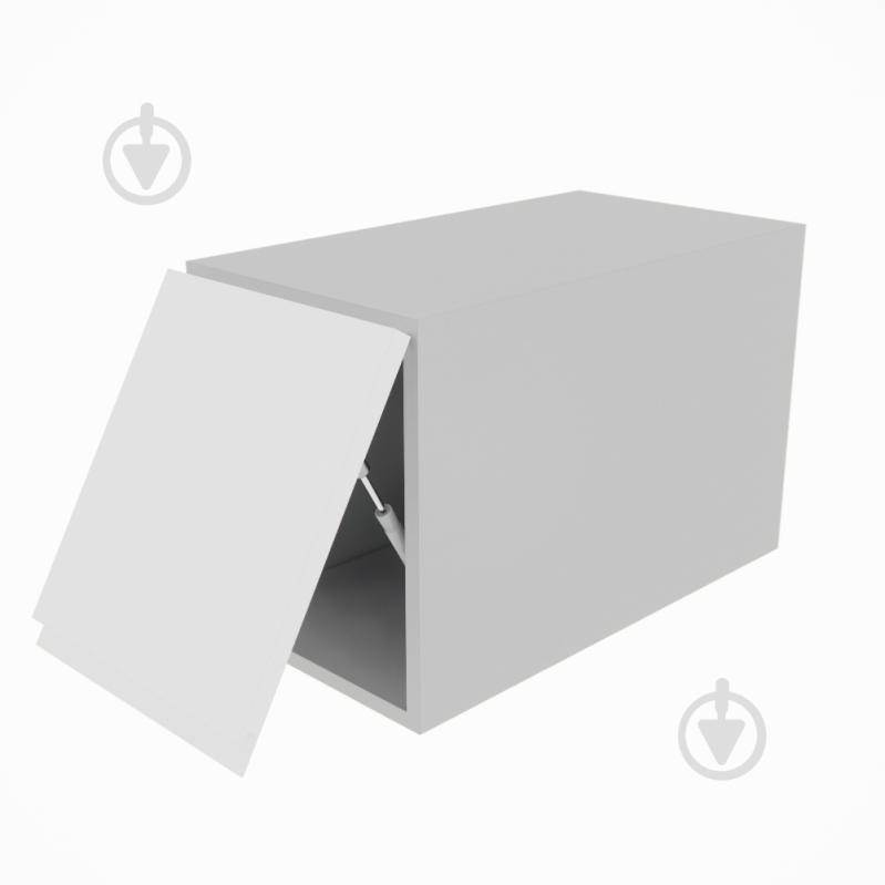 Шкаф Влада (А 30 (570)) белый шелк/пепельный Світ Меблів - фото 2 Шкаф Влада (А 30 (570)) белый шелк/пепельный Світ Меблів - фото 2