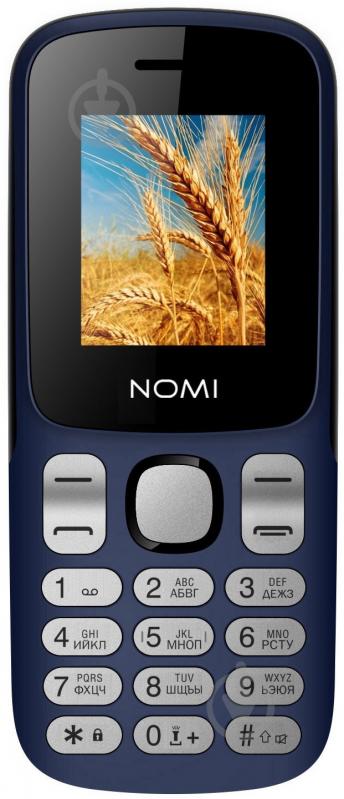 Мобильный телефон Nomi i1890 Dual Sim blue i1890 Blue - фото 2