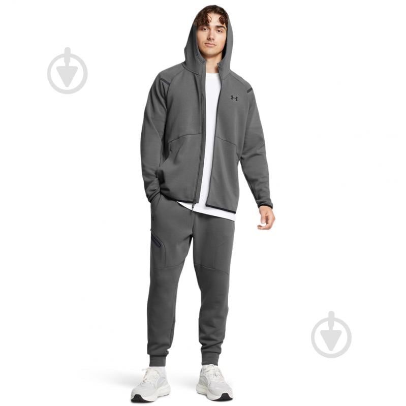 Джемпер Under Armour UNSTOPPABLE FLC FZ HD EU 1389352-025 р.3XL серый - фото 4 Джемпер Under Armour UNSTOPPABLE FLC FZ HD EU 1389352-025 р.3XL серый - фото 4