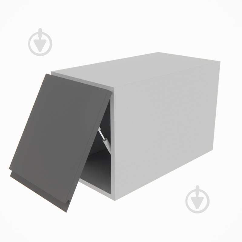 Шкаф Влада (А 30 (570)) графит/пепельный Світ Меблів - фото 2 Шкаф Влада (А 30 (570)) графит/пепельный Світ Меблів - фото 2