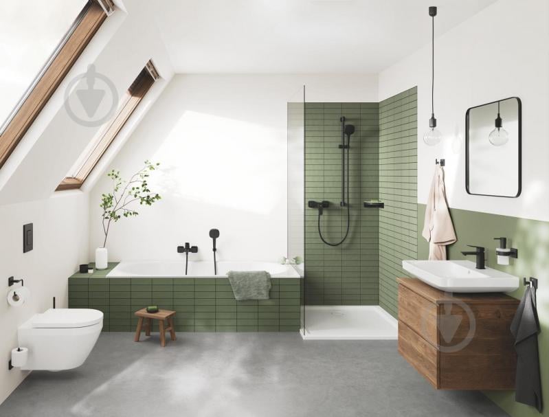 Смеситель для ванны Grohe Dice однорычажный (1018722430) black - фото 6 Смеситель для ванны Grohe Dice однорычажный (1018722430) black - фото 6