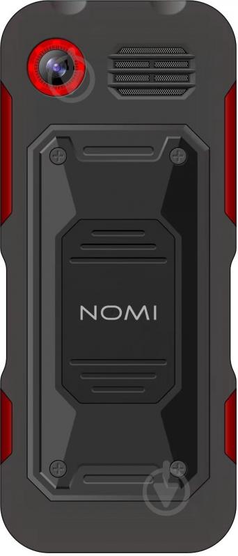 Мобільний телефон Nomi i1850 Dual Sim black-red i1850 Black-Red - фото 3