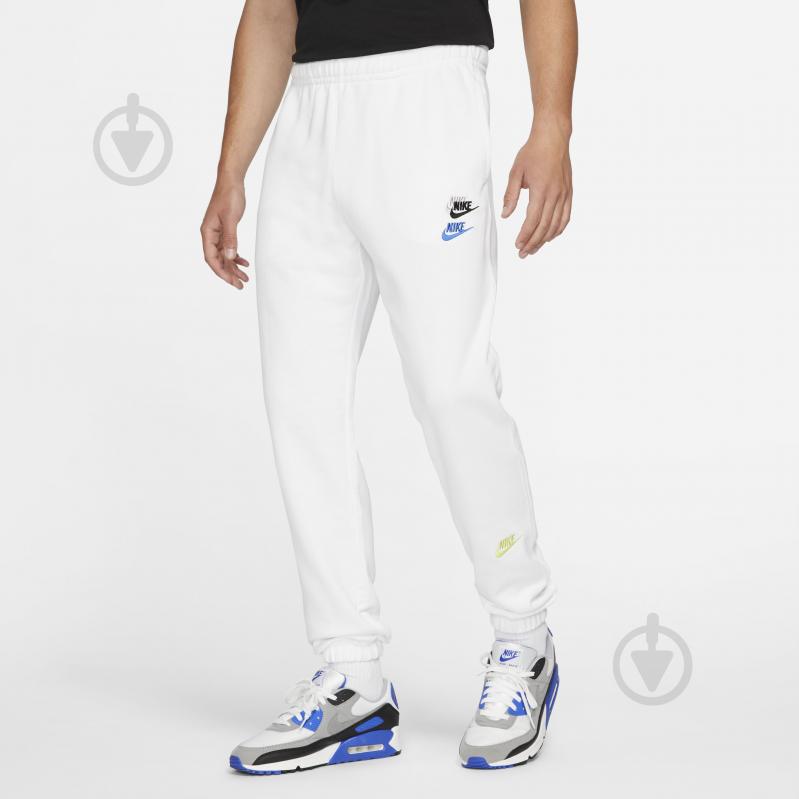 Брюки Nike M NSW SPE+ FLC CF PANT M FTA DD4676-100 р. L белый - фото 1