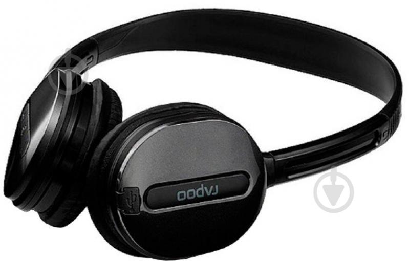 Гарнитура RAPOO (H1030 wireless, черная) - фото 3