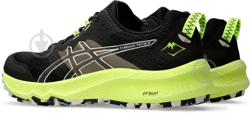 Кросівки чоловічі Asics TRABUCO TERRA 2 1011B607-003 р.43,5 чорні - фото 5