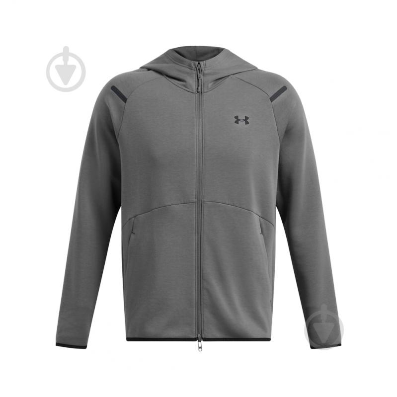 Джемпер Under Armour UNSTOPPABLE FLC FZ HD EU 1389352-025 р.L серый - фото 5 Джемпер Under Armour UNSTOPPABLE FLC FZ HD EU 1389352-025 р.L серый - фото 5