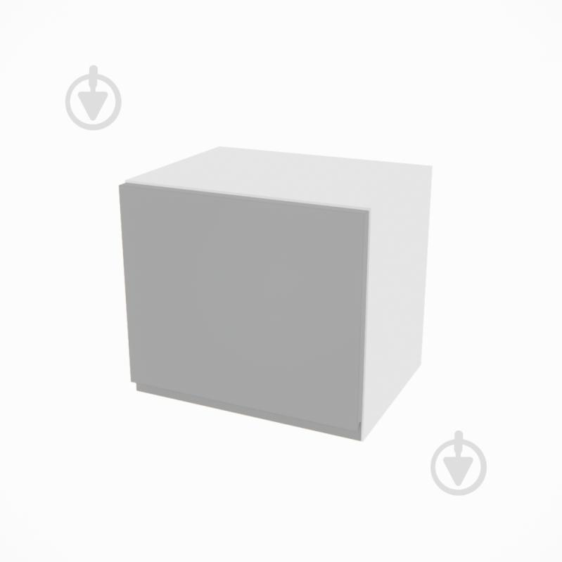 Шкаф Влада (А 40 (320)) серый бархат/белый Світ Меблів - фото 1