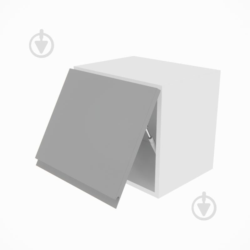 Шкаф Влада (А 40 (320)) серый бархат/белый Світ Меблів - фото 2