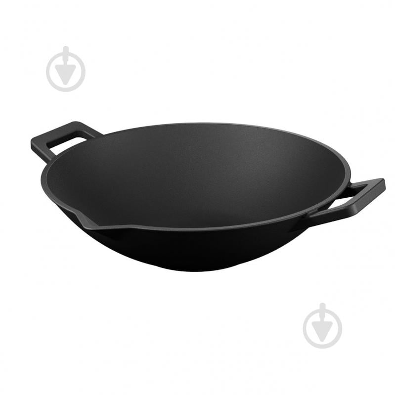 Сковорода-вок Gusskoenig ø350 мм 100 мм 5,3 л чавунний - фото 2 Сковорода-вок Gusskoenig ø350 мм 100 мм 5,3 л чавунний - фото 2