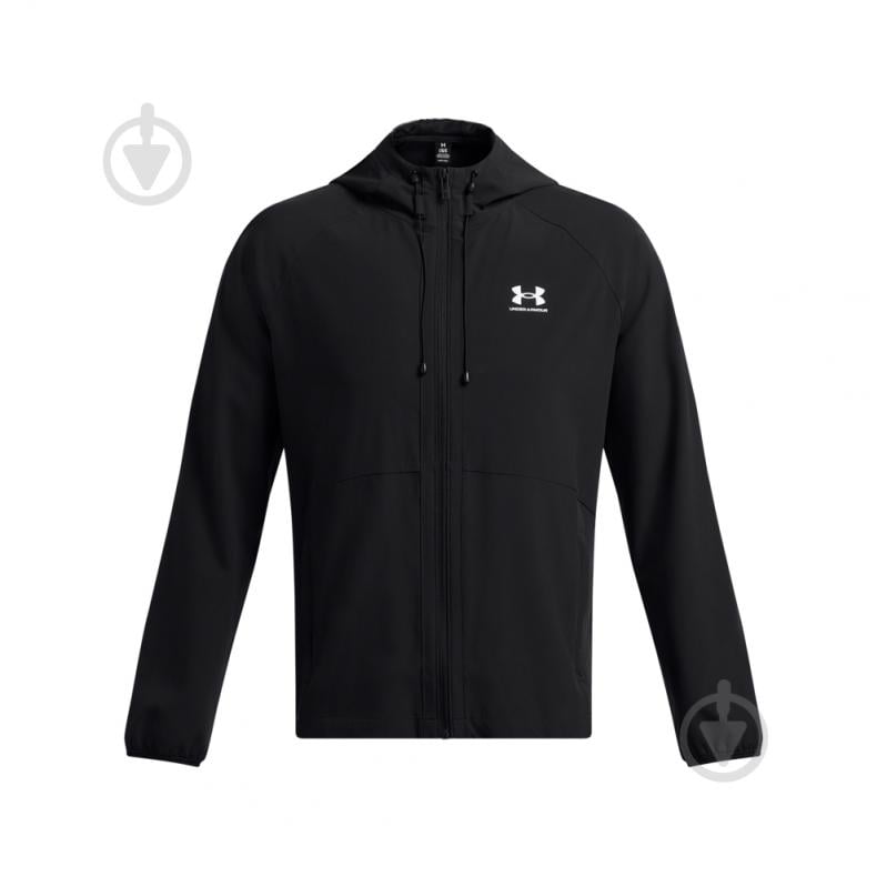 Вітрівка Under Armour Stretch Woven Windbreaker 6003001-001 р.L чорний - фото 3