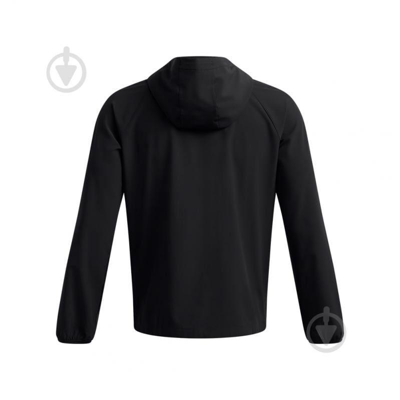 Вітрівка Under Armour Stretch Woven Windbreaker 6003001-001 р.L чорний - фото 4