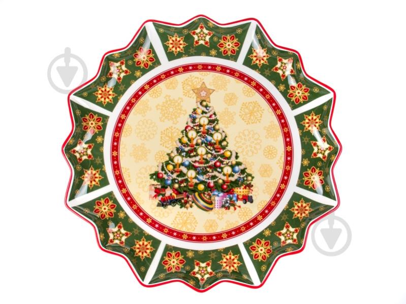 Блюдо Lefard Новорічна колекція 39 см 986-094 - фото 1 Блюдо Lefard Новорічна колекція 39 см 986-094 - фото 1