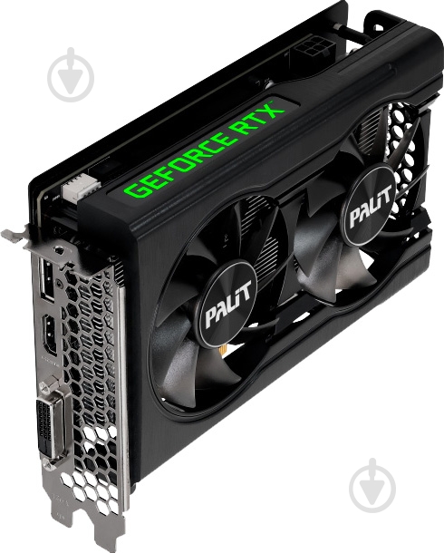 Видеокарта Palit nVidia GeForce RTX 3050 Dual 8GB GDDR6 128bit (NE63050018P1-1070D) - фото 2 Видеокарта Palit nVidia GeForce RTX 3050 Dual 8GB GDDR6 128bit (NE63050018P1-1070D) - фото 2
