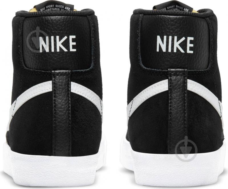 Кросівки жіночі демісезонні Nike Blazer Mid '77 DD6613-001 р.39 чорно-білі - фото 2