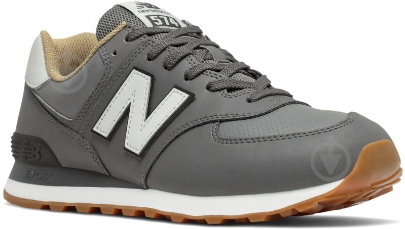 Кроссовки мужские демисезонные New Balance U574VR2 р.40,5 темно-серые - фото 4