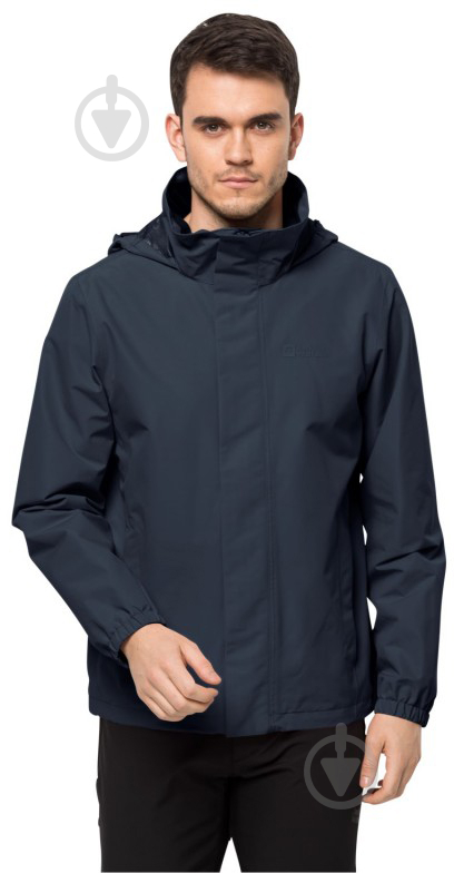 Куртка мужская Jack Wolfskin STORMY POINT 2L JKT M 1111142_1010 р.M синяя - фото 1