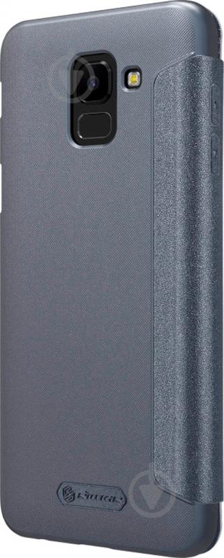 Чехол Nillkin Sparkle black (391384) Samsung A6 Leather - фото 6
