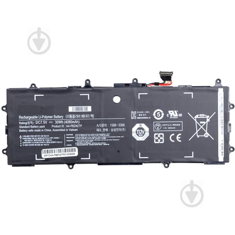 Акумулятор Samsung NB490103 7,5 V 4080 mAh для Samsung Chromebook Series 3 (NP905S3G) (original) - фото 1