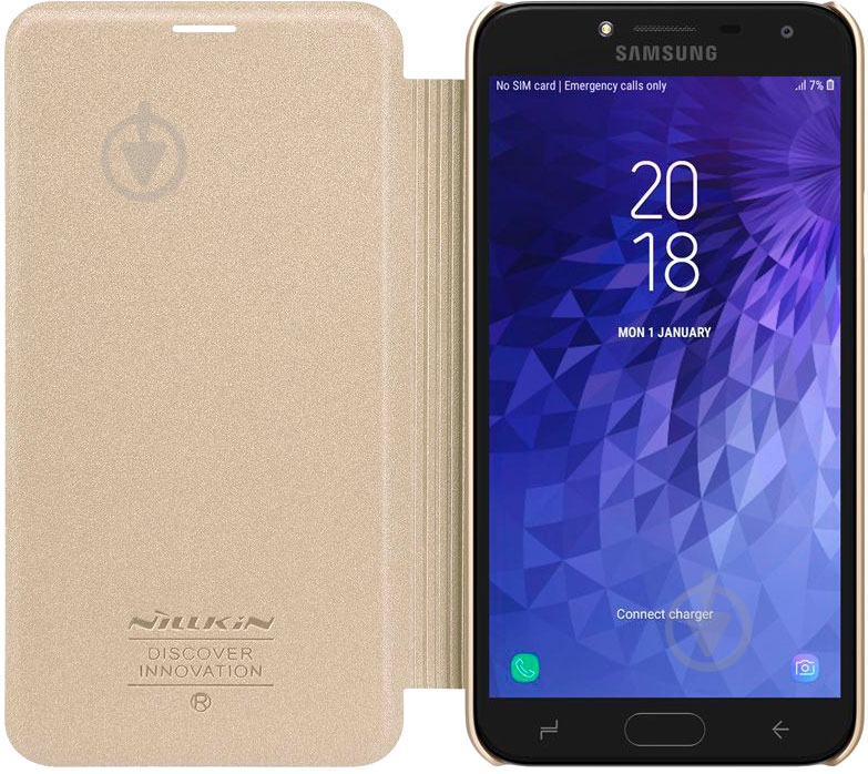 Чохол Nillkin Sparkle gold (391420) Samsung - фото 1 Чохол Nillkin Sparkle gold (391420) Samsung - фото 1