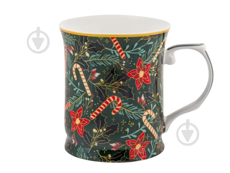 Кружка Lefard Winter’s Magic Green 400 мл 924-882 - фото 1