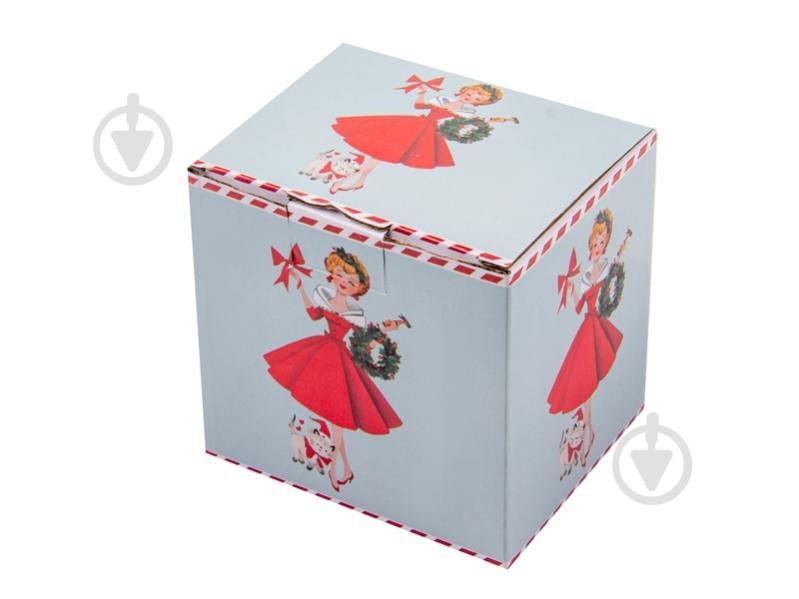 Кружка Lefard Miss Christmas Blue 400 мл 924-887 - фото 2 Кружка Lefard Miss Christmas Blue 400 мл 924-887 - фото 2