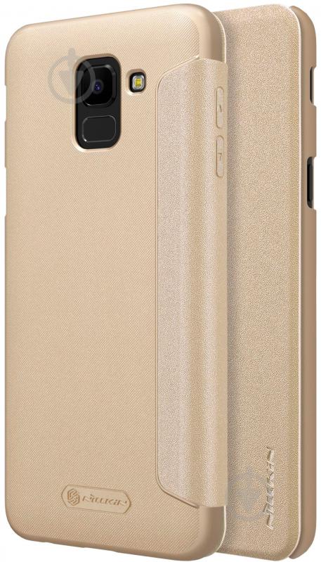 Чехол Nillkin Sparkle gold (391422) Samsung - фото 4 Чехол Nillkin Sparkle gold (391422) Samsung - фото 4