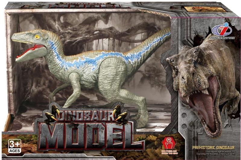 Динозавр ZHONGJIE Велоцираптор Q9899-F1 A - фото 2