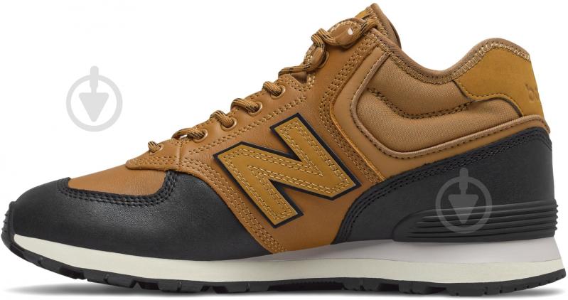 Кроссовки мужские New Balance 574 MH574XB1 р.45 коричневые - фото 2