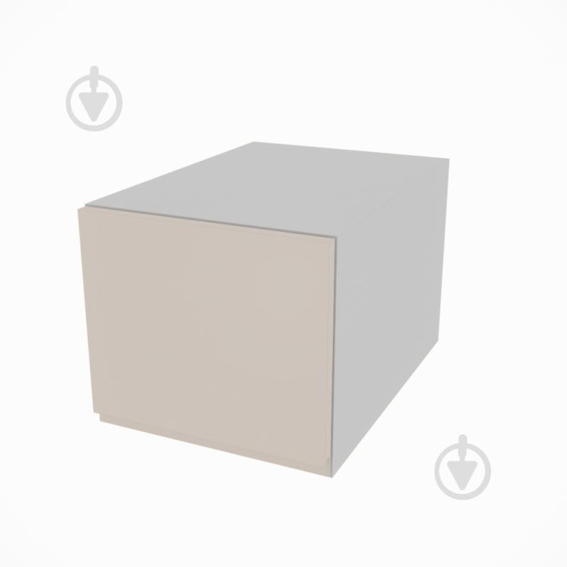 Шкаф Влада (А 40 (570)) пломбир/пепельный Світ Меблів - фото 1 Шкаф Влада (А 40 (570)) пломбир/пепельный Світ Меблів - фото 1