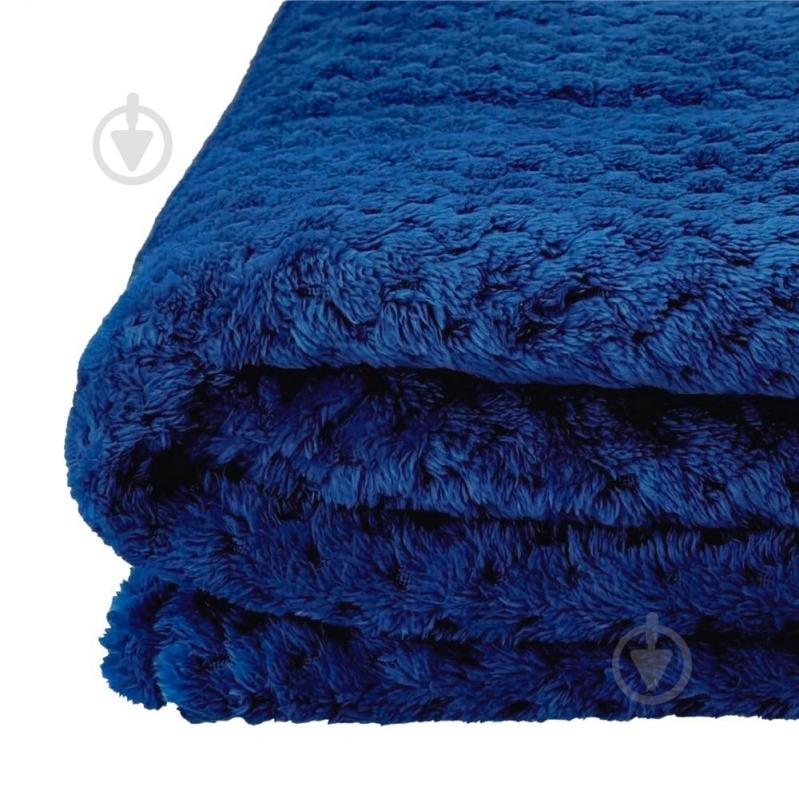 Плед флисовый Diamond 130x180 см синий Soft Me - фото 2 Плед флисовый Diamond 130x180 см синий Soft Me - фото 2