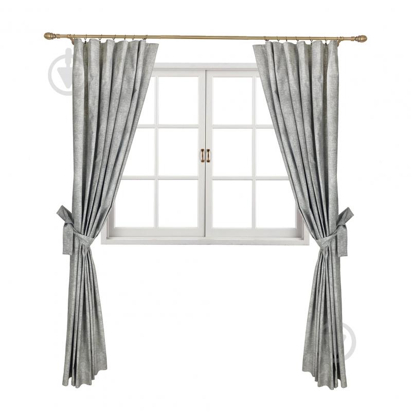 Комплект штор PERLA Серебро La Nuit - фото 1