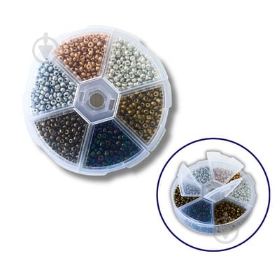 Набір бісеру Brushme 3 мм №2 (NB3M2) - фото 1