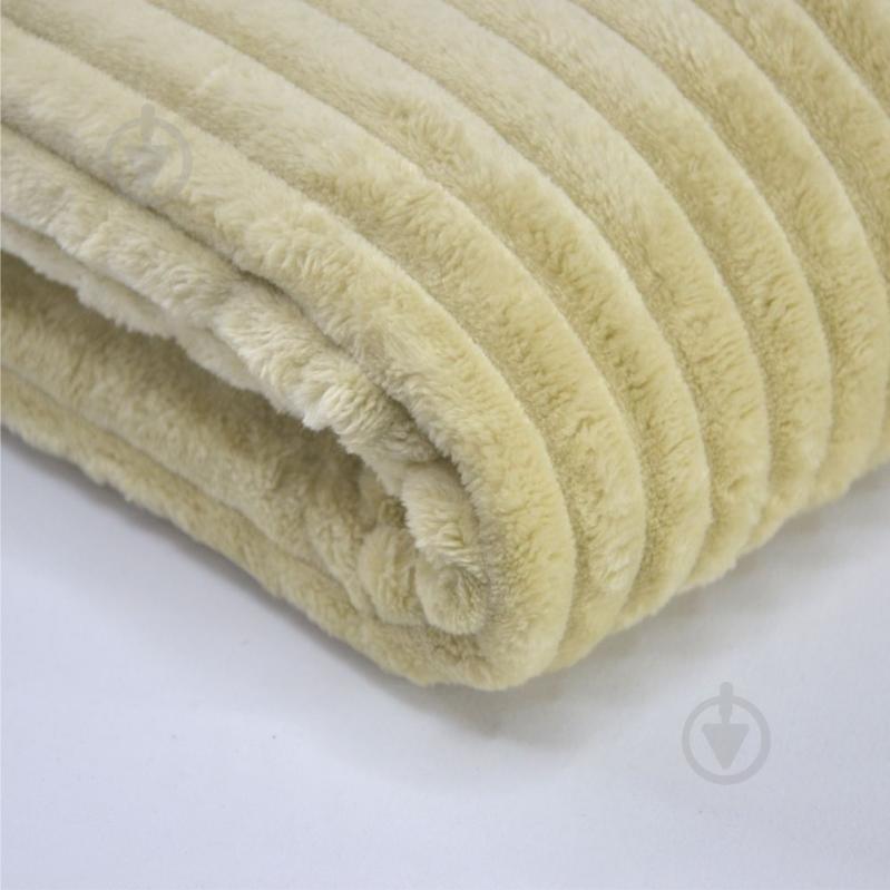 Плед флисовый Line 130x180 см бежевый Soft Me - фото 2 Плед флисовый Line 130x180 см бежевый Soft Me - фото 2