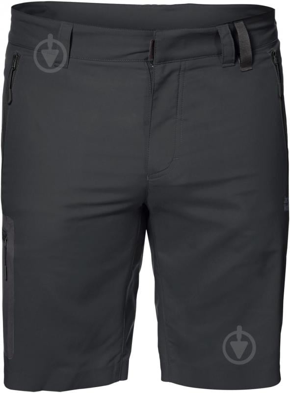 Шорты Jack Wolfskin ACTIVE TRACK SHORTS MEN 1503791_6350 р. 50 черный - фото 5