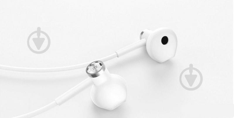 Навушники Xiaomi white Mi Dual Driver Earphones - фото 2