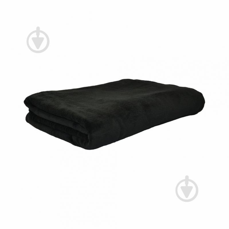 Плед флісовий Fancy 130x180 см чорний Soft Me - фото 1