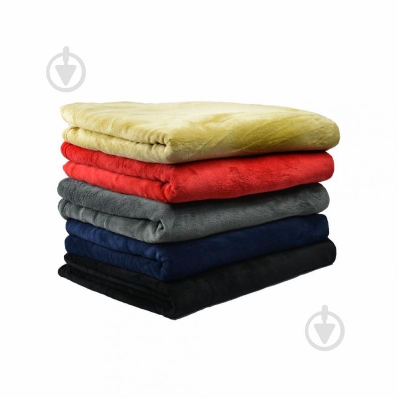 Плед флісовий Fancy 130x180 см чорний Soft Me - фото 5