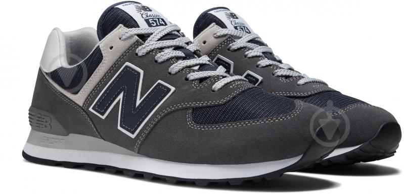 Кроссовки мужские New Balance 574 ML574EI2 р.49 серые - фото 4