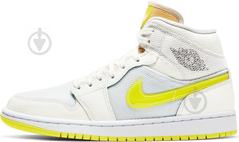 Кроссовки женские демисезонные Jordan AIR 1 MID DB2822-107 р.38 белые - фото 5