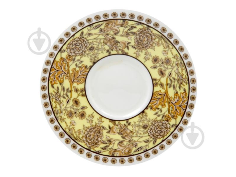 Чашка с блюдцем Lefard Morris Yellow 250 мл 924-857 - фото 3