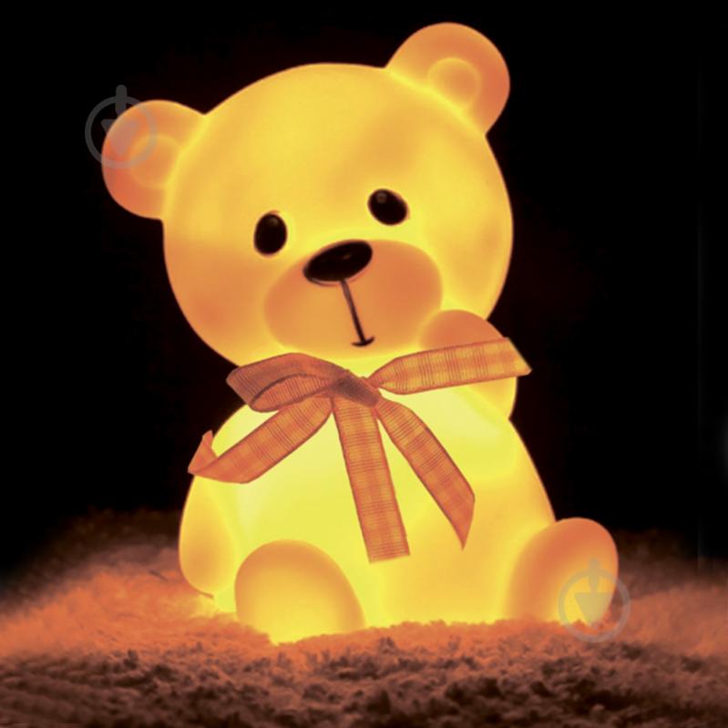 Светильник-ночник LED Luna на батарейках 4,5 Вт белый NL-4,5W/27(BL) - фото 4