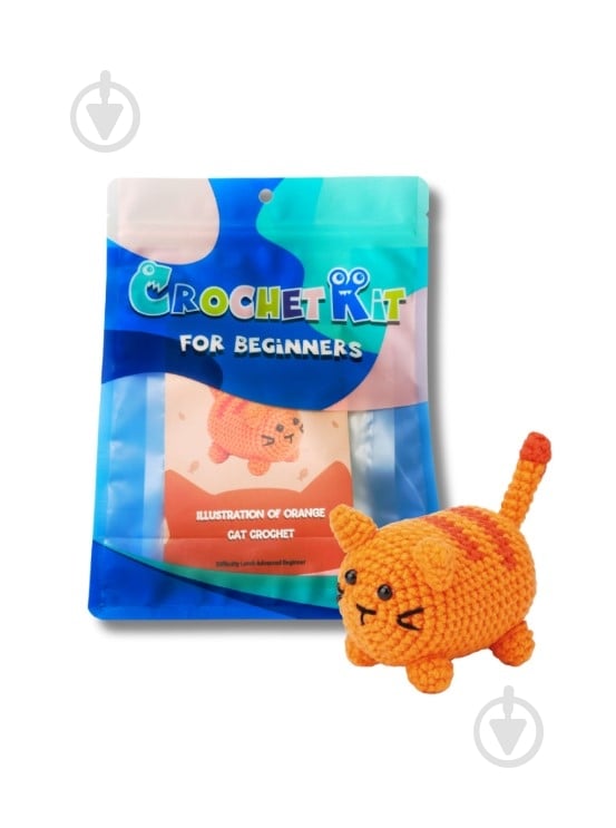 Набор для творчества Оранжевый полосатый кот Brushme - фото 4 Набор для творчества Оранжевый полосатый кот Brushme - фото 4