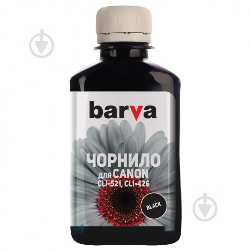 Чорнило Barva Canon CLI-521/CLI-426 (MG5140/MG7140) 180 г (C521-056) black - фото 2