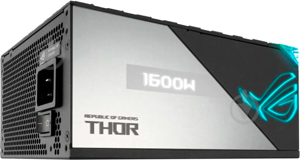 Блок живлення Asus ROG Thor 80 Plus Titanium Aura OLED 90YE00K0-B0NA00 1600 Вт - фото 5