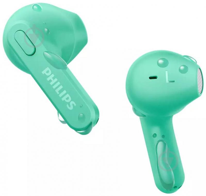 Наушники Philips True Wireless IPX4 green (TAT2236GR/00) - фото 6