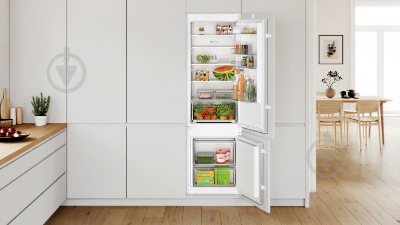 Вбудовуваний холодильник Bosch KIV87NS306 - фото 5
