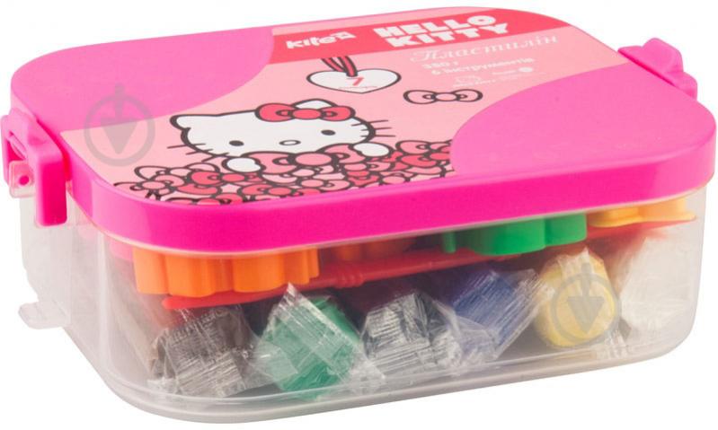 Пластилін 7 кольорів + 7 інструментів Hello Kitty HK17-080 KITE - фото 1