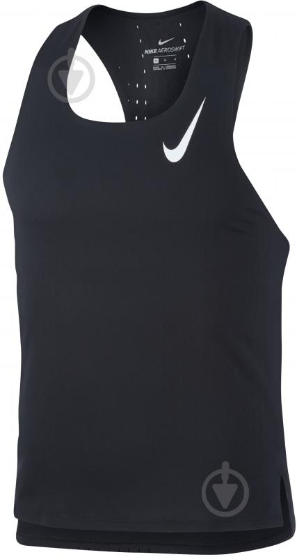 Майка Nike M NK AROSWFT SINGLET CJ7835-010 р.M чорний - фото 1