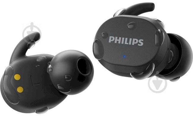 Наушники Philips Wireless IPX5 Touch control Mic black (TAT3216BK/00) - фото 2